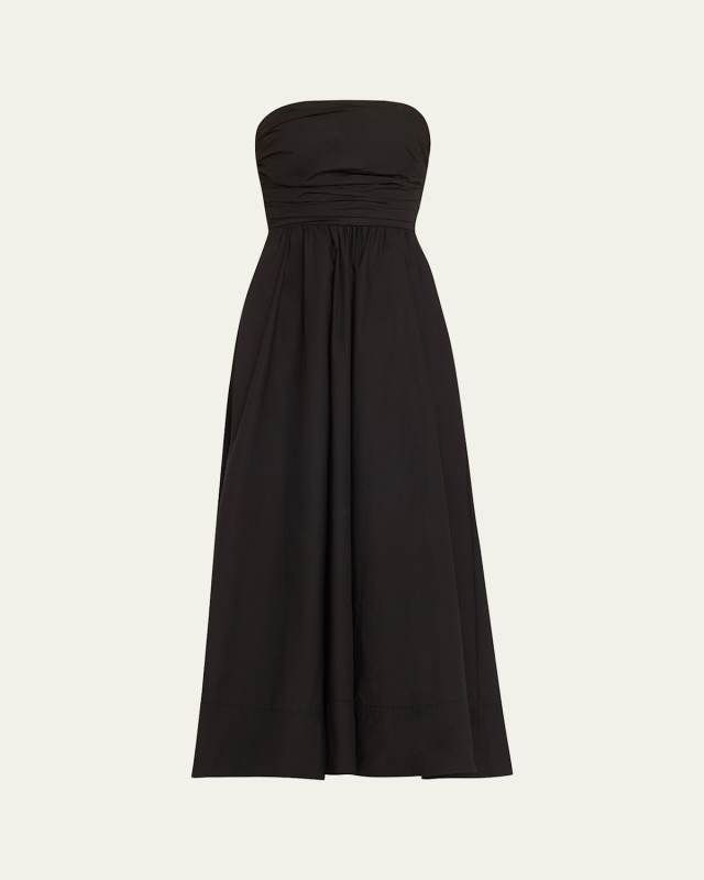 Tate Strapless Midi Dress